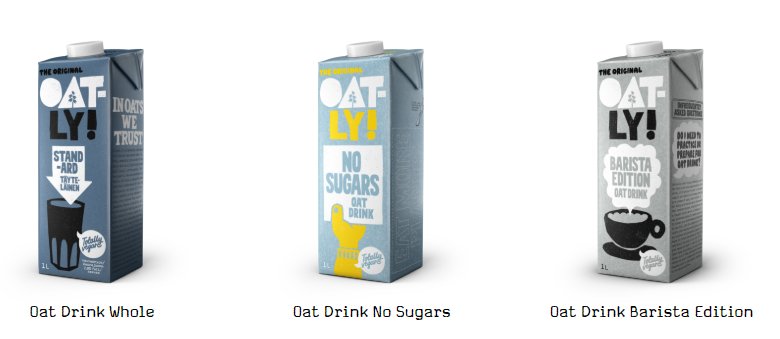 Oatly oat milk